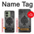 S3446 Noir Ace Spade Etui Coque Housse pour Motorola Edge (2023), Edge 40