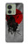 S3517 Japon Drapeau Samurai Etui Coque Housse pour Motorola Edge (2023), Edge 40