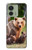 S3558 Famille d'ours Etui Coque Housse pour Motorola Edge (2023), Edge 40