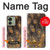 S3691 Plume de paon d'or Etui Coque Housse pour Motorola Edge (2023), Edge 40
