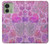 S3710 Coeur d'amour rose Etui Coque Housse pour Motorola Edge (2023), Edge 40