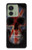 S3848 Crâne de drapeau du Royaume-Uni Etui Coque Housse pour Motorola Edge (2023), Edge 40