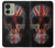 S3848 Crâne de drapeau du Royaume-Uni Etui Coque Housse pour Motorola Edge (2023), Edge 40