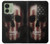 S3850 Crâne de drapeau américain Etui Coque Housse pour Motorola Edge (2023), Edge 40