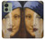 S3853 La Joconde Gustav Klimt Vermeer Etui Coque Housse pour Motorola Edge (2023), Edge 40