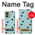S3860 Motif à pois de noix de coco Etui Coque Housse pour Motorola Edge (2023), Edge 40