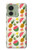 S3883 Motif de fruits Etui Coque Housse pour Motorola Edge (2023), Edge 40