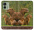 S3917 Cochon d'Inde géant de la famille Capybara Etui Coque Housse pour Motorola Edge (2023), Edge 40