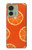 S3946 Motif orange sans couture Etui Coque Housse pour Motorola Edge (2023), Edge 40