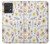S2354 Motif pastel Fleurs Etui Coque Housse pour Motorola Edge 40 Neo