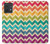 S2362 Arc en ciel coloré Shavron Zig zag Etui Coque Housse pour Motorola Edge 40 Neo