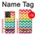 S2362 Arc en ciel coloré Shavron Zig zag Etui Coque Housse pour Motorola Edge 40 Neo