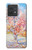 S2450 Van Gogh Fleur de Pêcher Etui Coque Housse pour Motorola Edge 40 Neo