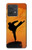 S3024 Kung Fu Karate Combattant Etui Coque Housse pour Motorola Edge 40 Neo