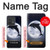 S3510 Dauphin Lune Nuit Etui Coque Housse pour Motorola Edge 40 Neo