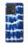 S3671 Tie Dye bleu Etui Coque Housse pour Motorola Edge 40 Neo