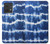 S3671 Tie Dye bleu Etui Coque Housse pour Motorola Edge 40 Neo