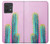 S3673 Cactus Etui Coque Housse pour Motorola Edge 40 Neo