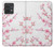 S3707 Fleur de cerisier rose fleur de printemps Etui Coque Housse pour Motorola Edge 40 Neo
