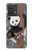 S3793 Peinture de neige mignon bébé panda Etui Coque Housse pour Motorola Edge 40 Neo