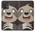 S3855 Dessin animé visage paresseux Etui Coque Housse pour Motorola Edge 40 Neo