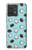 S3860 Motif à pois de noix de coco Etui Coque Housse pour Motorola Edge 40 Neo