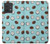 S3860 Motif à pois de noix de coco Etui Coque Housse pour Motorola Edge 40 Neo