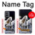S0246 Cheval Blanc Etui Coque Housse pour Motorola Moto G14
