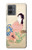 S0889 Japon Kimono Etui Coque Housse pour Motorola Moto G14