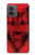 S1090 Rouge Loup Etui Coque Housse pour Motorola Moto G14