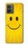 S1146 Sourire Soleil Jaune Etui Coque Housse pour Motorola Moto G14