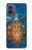 S1249 Tortue de mer Etui Coque Housse pour Motorola Moto G14