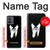 S1591 Anonymous Homme en Costume Noir Etui Coque Housse pour Motorola Moto G14
