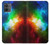 S2312 Arc en ciel coloré espace Galaxie Etui Coque Housse pour Motorola Moto G14
