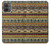 S2860 Boho Hippie Motif aztèque Etui Coque Housse pour Motorola Moto G14