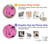 S2885 Paris Rose Etui Coque Housse pour Motorola Moto G14