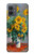 S2937 Claude Monet Bouquet de tournesols Etui Coque Housse pour Motorola Moto G14