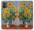 S2937 Claude Monet Bouquet de tournesols Etui Coque Housse pour Motorola Moto G14