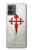 S3200 Ordre de Santiago Croix de Saint-Jacques Etui Coque Housse pour Motorola Moto G14