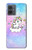 S3256 Mignon Licorne Etui Coque Housse pour Motorola Moto G14