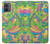 S3273 Fleur Ligne Motif Art Etui Coque Housse pour Motorola Moto G14