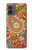 S3402 Floral Paisley Seamless Etui Coque Housse pour Motorola Moto G14