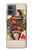 S3429 Carte Reine Coeurs Etui Coque Housse pour Motorola Moto G14