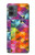 S3477 Motif abstrait de diamant Etui Coque Housse pour Motorola Moto G14
