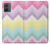 S3514 Arc en ciel Zigzag Etui Coque Housse pour Motorola Moto G14