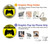 S3515 Travail de joueur Etui Coque Housse pour Motorola Moto G14