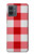 S3535 Rouge vichy Etui Coque Housse pour Motorola Moto G14
