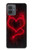 S3682 Cœur du diable Etui Coque Housse pour Motorola Moto G14