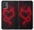 S3682 Cœur du diable Etui Coque Housse pour Motorola Moto G14