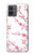 S3707 Fleur de cerisier rose fleur de printemps Etui Coque Housse pour Motorola Moto G14